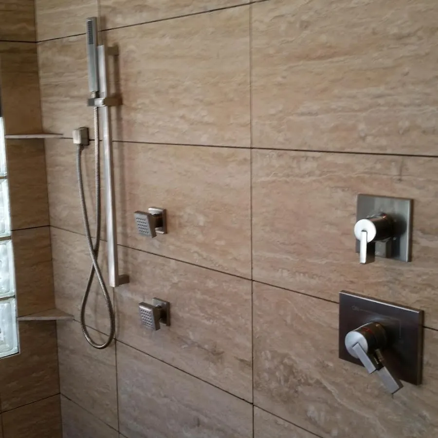 Shower fixture installation for Water Heater Replacement in Hudson